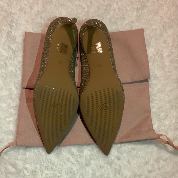 Stuart Weitzman, Golden STUART 85 PUMP US 8.5, NWOT - Picture 7 of 15
